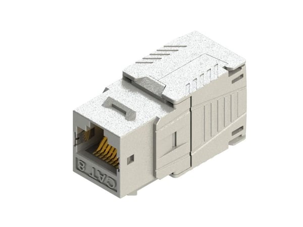 ROLINE 26.11.0381, Flat, Metallisk, RJ-45