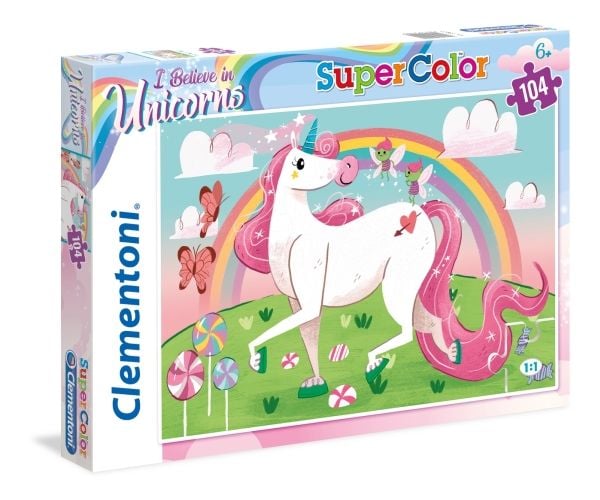 Clementoni Clementoni palapeli 104 palaa Yksisarvinen briiliant
