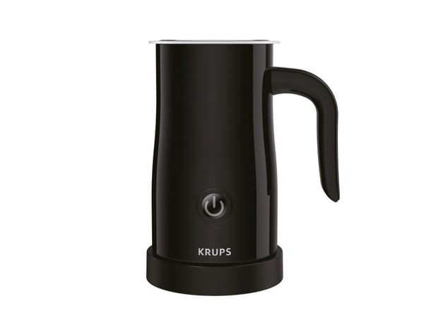 Krups XL1008, Automatisk melkeskummer/varmer, Svart, Rustfritt stål, 150 ml, 0,3 l, 100 s
