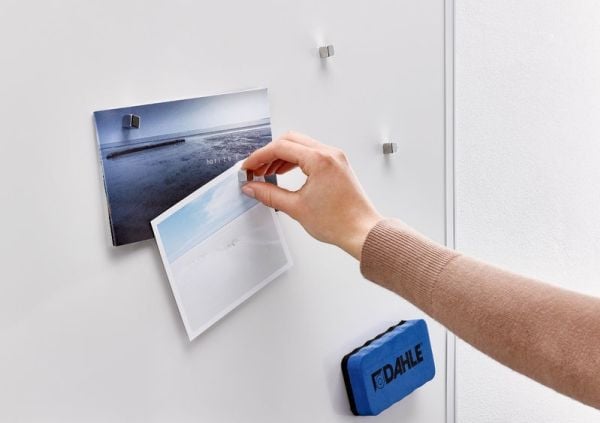 Dahle 95900, Whiteboard-magnet, Sølv, 10 mm, 10 mm, 10 mm, 4 stykker
