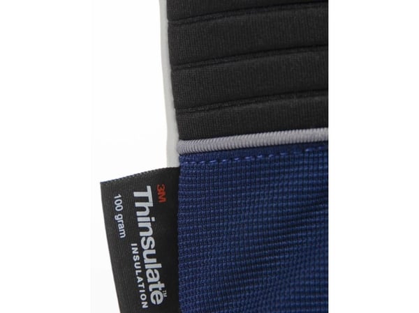 Ejendals TEGERA 297, Verkstedhansker, Sort, Blå, Hvit, Voksen, Voksen, Ripebestandig, Elastan, Latex, Lær, Polyester