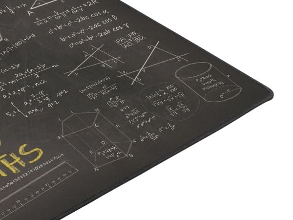NATEC Maths, Musta, Valkoinen, Keltainen, Kuva, Kangas, Kumi