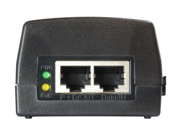 LevelOne POI-2012, Nopea Ethernet, 10,100 Mbit/s, IEEE 802.3, IEEE 802.3af, IEEE 802.3u, Musta, 100 m, PoE, Teho