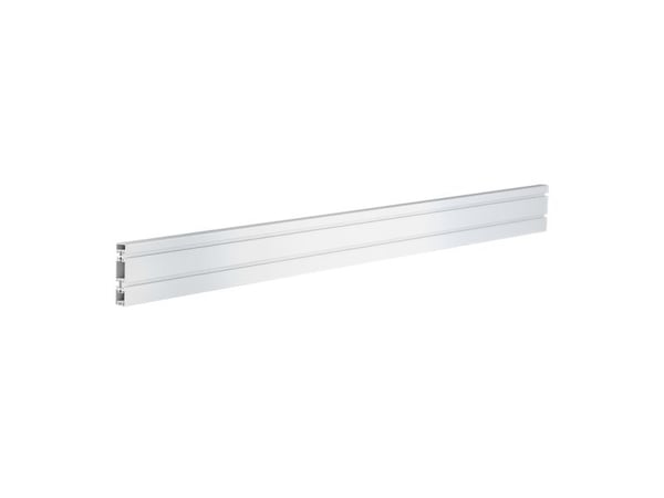 LogiLink EO0019-1, Seinäkisko, Valkoinen, Alumiini, 40 kg, Pöytä/Seinä, 22 mm