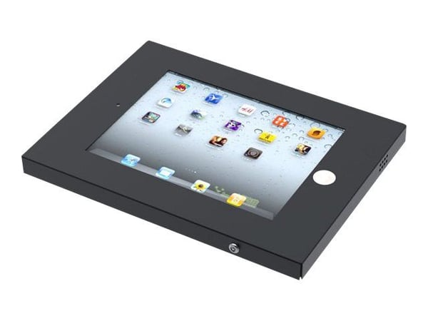 Neomounts IPAD2N-UN20BLACK, musta, Apple iPad 2/3/4/Air, Terästä, 10 kg, 100 x 100 mm, 100 x 100 mm
