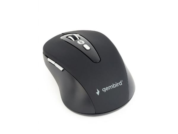 Gembird MUSWB-6B-01, Oikeakätinen, Optinen, Bluetooth, 1600 DPI, Musta