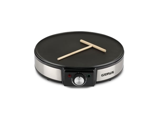 G3 Ferrari Profi-Crepe, 1 creep(er), Sort, Sølv, 30 cm, Rustfritt stål, Rotasjon, 1200 W