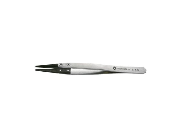 Bernstein 5-432, Svart, Metallisk, Flat, Rett, 17 g, 125 mm, 1 stykker