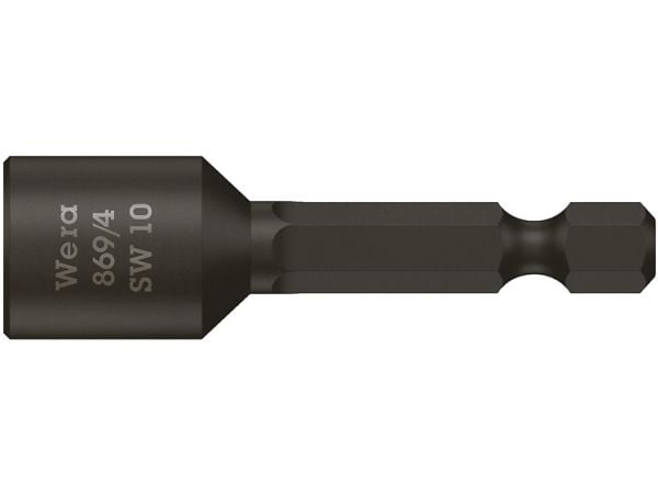 Wera 05060286001, 1 stykker, Sekskantet, 25,4 / 4 mm (1 / 4"), 1/4", Svart, 65 mm