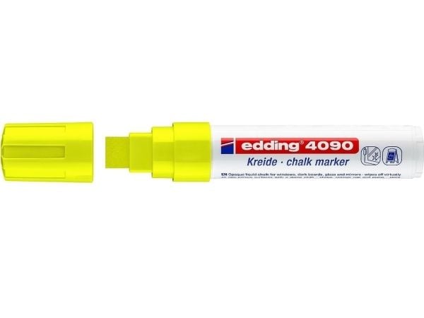 Edding 4090, Keltainen, Taltta, 1 kpl