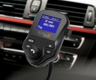 Technaxx FMT1500BT, Bluetooth, USB, 1%, 60 dB, 87,5 - 108 MHz, MicroSD (TransFlash), MicroSDHC