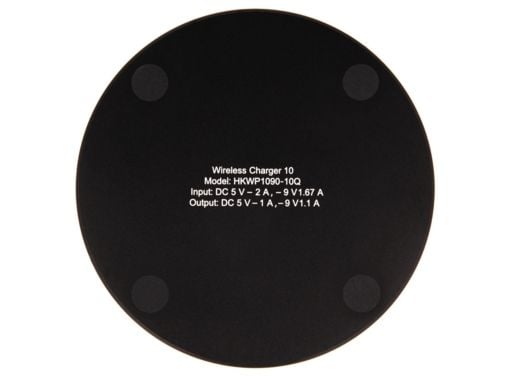 Skross Wireless Charger 10, Innendørs, USB, Trådløs lading, Svart