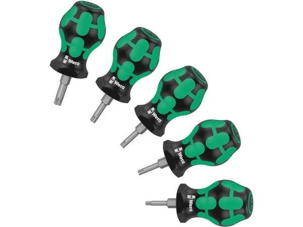 Wera Kraftform Plus - Series 300 Stubby Set TX 1 - Skrutrekkersett - 5 deler