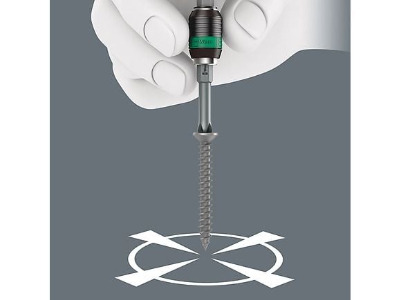 Wera Kraftform Compact 400, musta/vihreä