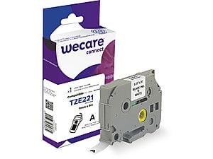Wecare connect - Hvit - Rull (0,9 cm x 8 m) 1 kassett(er) merketape - for Brother PT-D210, D600, H110; P-Touch PT-1005, D200, D450, E550, H105, H11...