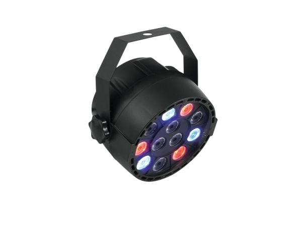 Eurolite 42110192, Disko-spotlight, Svart, IP20, LED, 12 lamper, 1 W