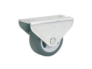 Dörner + Helmer 791322, Svart, Grå, Metallisk, 30 kg, Termoplastisk elastomer (TPE), Stål, Kullager, 2,5 cm