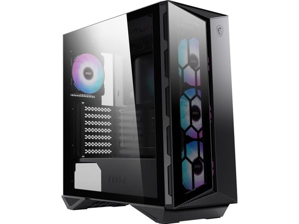 MSI MPG GUNGNIR 110R - Tower - ATX - sidepanel med vindu (herdet glass) - ingen strømforsyning (ATX) - USB/lyd