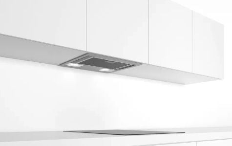 Bosch Serie | 2 DLN53AA70 - Panser - hvelv - Nisje - bredde: 49.3 cm - dybde: 25.7 cm - uttrekking og resirkulering - med intern motor - antrasitt