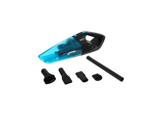 Orava VY-224 B, Torr, 72 dB, Utan påse, Svart, Blå, Batteri, 14,8 V