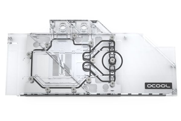 Alphacool 11760, Vannblokk, Akryl, Gjennomsiktig, XFX Radeon RX 5700 XT Thicc II XFX Radeon RX 5700 XT Thicc III Ultra XFX Radeon RX 5700 XT Thicc....