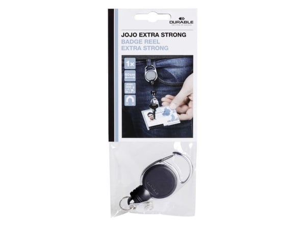 Durable 832907, Merkeholder, Metall, Plast, Blå, Kromfarget, 60 cm, Pakke, 35 g