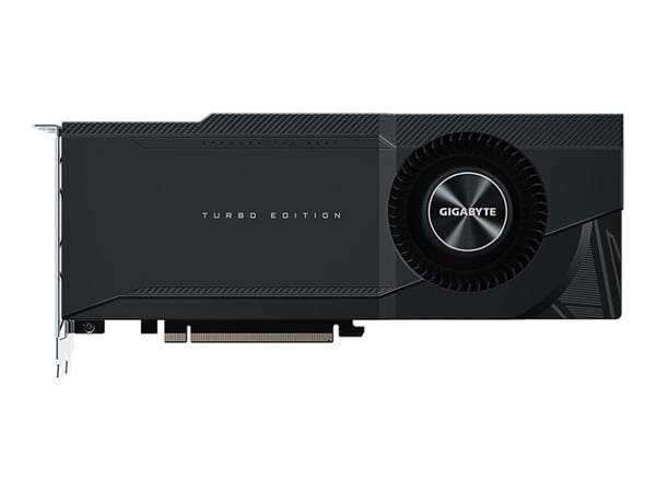Gigabyte GeForce RTX 3090 TURBO 24G - Grafikkort - GF RTX 3090 - 24 GB GDDR6X - PCIe 4.0 x16 - 2 x HDMI, 2 x DisplayPort