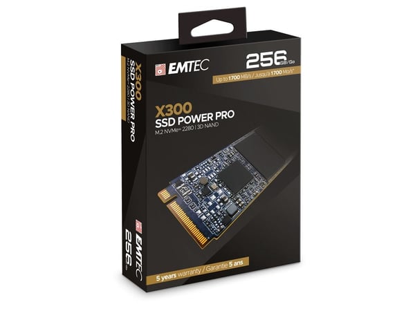Emtec X300, 256 GB, M.2, 1700 MB/s