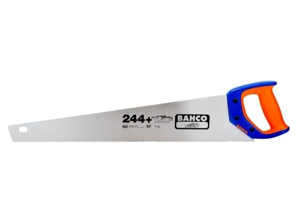 Bahco 244P-22-U7-HP, Baksag, Tre, Blå, Oransje, Rustfritt stål, 1 stk, 55 cm, 510 g