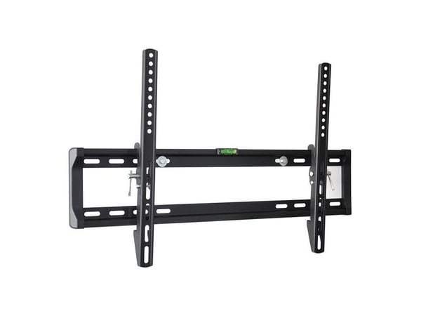 libox OSLO - Brakett - for LCD-TV - stål - svart - skjermstørrelse: 32"-65" - monteringsgrensesnitt: 600 x 400 mm - veggmonterbar