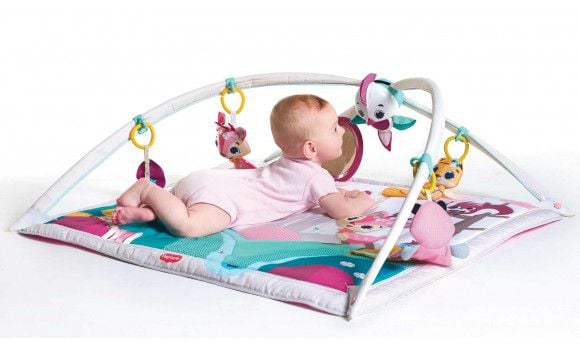 Tiny Love Gymini Deluxe Tiny Princess Tales, Babygym, Lekestang, Gir fra seg lyd, Flerfarget