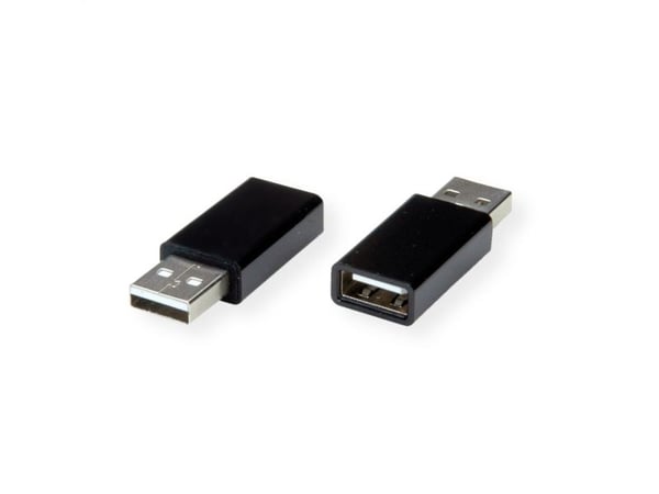 ROLINE 11028332, Portin lukitsin, USB A-tyyppi, Musta, Muovi, 1 kpl