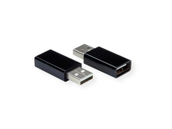 ROLINE 11028332, Portin lukitsin, USB A-tyyppi, Musta, Muovi, 1 kpl
