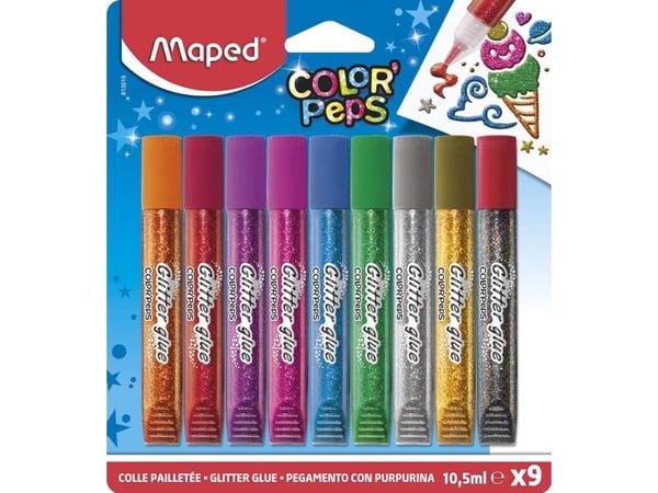 Maped 813010, 5 år, Plast, Flerfarget, 9 stykker