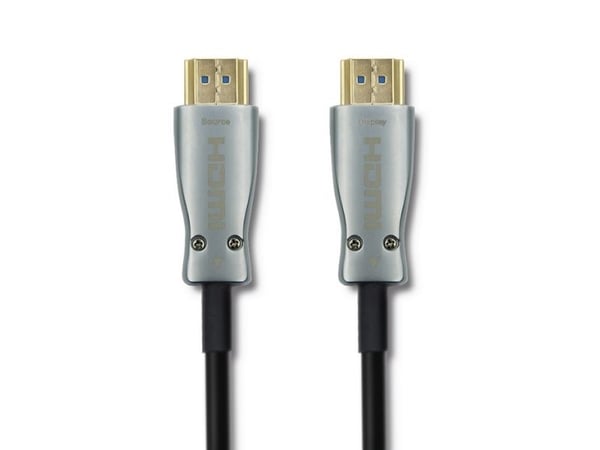 Qoltec - HDMI-kabel - HDMI hann til HDMI hann - 10 m - svart, sølv
