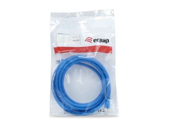 Equip 608032, 3 m, Cat8.1, S/FTP (S-STP), RJ-45, RJ-45, Blå