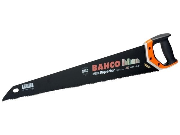 Bahco 2700-24-XT7-HP, Ryggsåg, Trä, Svart, Orange, Svart, Orange, 1 styck, 60 cm