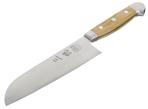 Gude Güde Alpha Santoku 18 cm oliventre