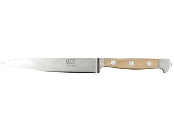 Güde klargjøringskniv oliven 16 cm (X765/16)