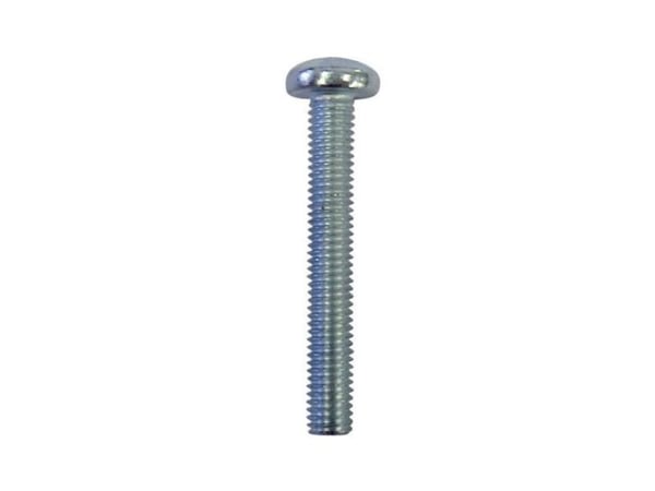 Toolcraft 145897, Ruuvi, Galvanoitu teräs, Metalli, Yleishyödylliset laitokset, M2.5, Täyskierteinen