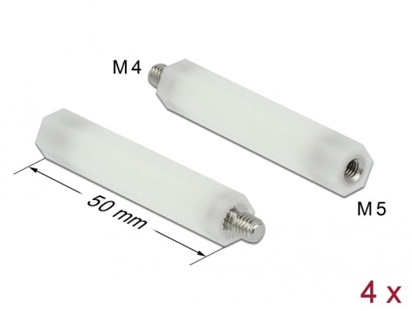 DeLOCK 60241, 50 mm, 4 kpl