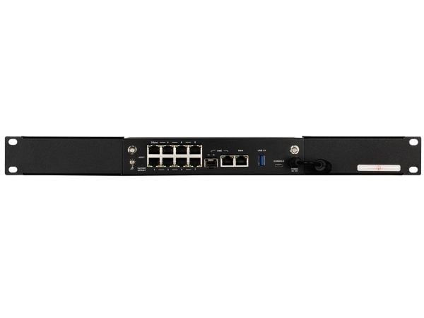 Rackmount.IT RM-CP-T6 - Monteringssett for nettverksenhet - rackmonterbar - RAL 9005 - 1U - 19"