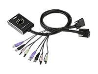 ATEN CS682 - KVM / lyd / USB-svitsj - 2 x KVM/lyd/USB - 1 lokalbruker - stasjonær