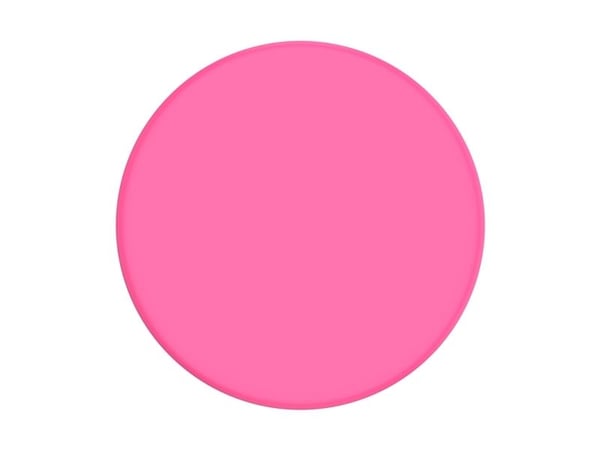 PopSockets PopGrip - Fingergrep/stativ for mobiltelefon - neonrosa