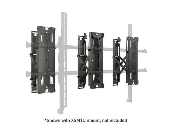 Chief Fusion Extra-Large Pull Out - Monteringskomponent (uttrekksveggmontering) - for LCD-skjerm - svart - skjermstørrelse: 55"-100" - for Chief XS...