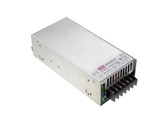 MEAN WELL HRP-600-5, 90 - 305 V, 600 W, 5 V, 120 A, RoHS, 105 mm