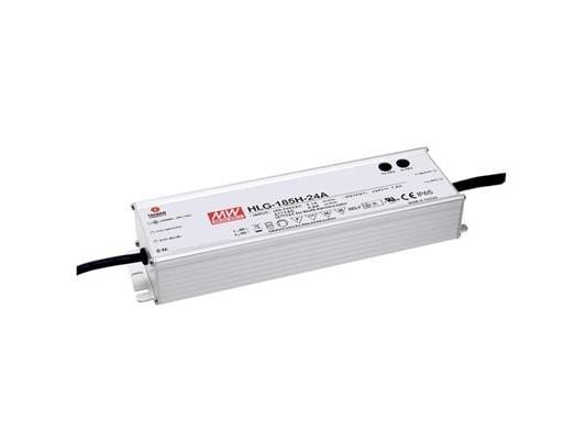 MEAN WELL HLG-185H-42A, 185 W, IP20, 90 - 305 V, 42 V, 68 mm, 228 mm