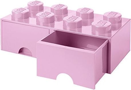 LEGO Room Copenhagen Klosslåda 8 behållare rosa (RC40061738)