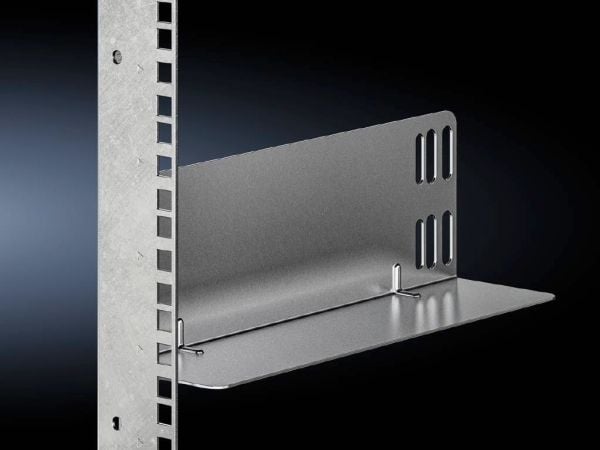 Rittal 4531.001, Bæreskinne, Grå, Stål, VX, 48,3 cm (19"), 270 mm