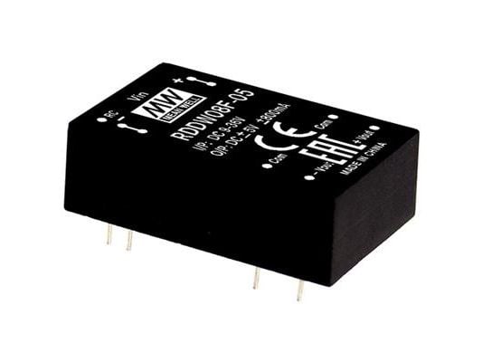 MEAN WELL RDDW08F-12, 8 W, 12 V, -0,333 A, RoHS, 600 stk